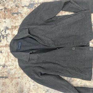 Abercrombie Grey Wool blend Jacket